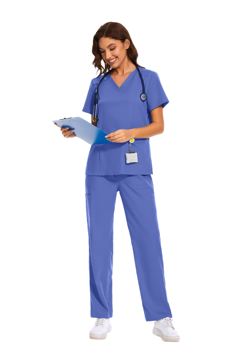 Women’s Medical Scrub Set – Blue