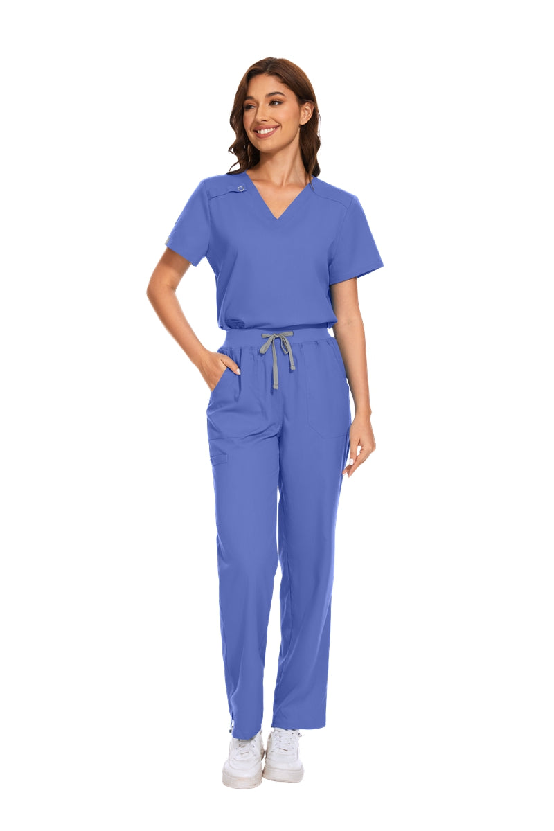 Women’s Medical Scrub Set – Blue