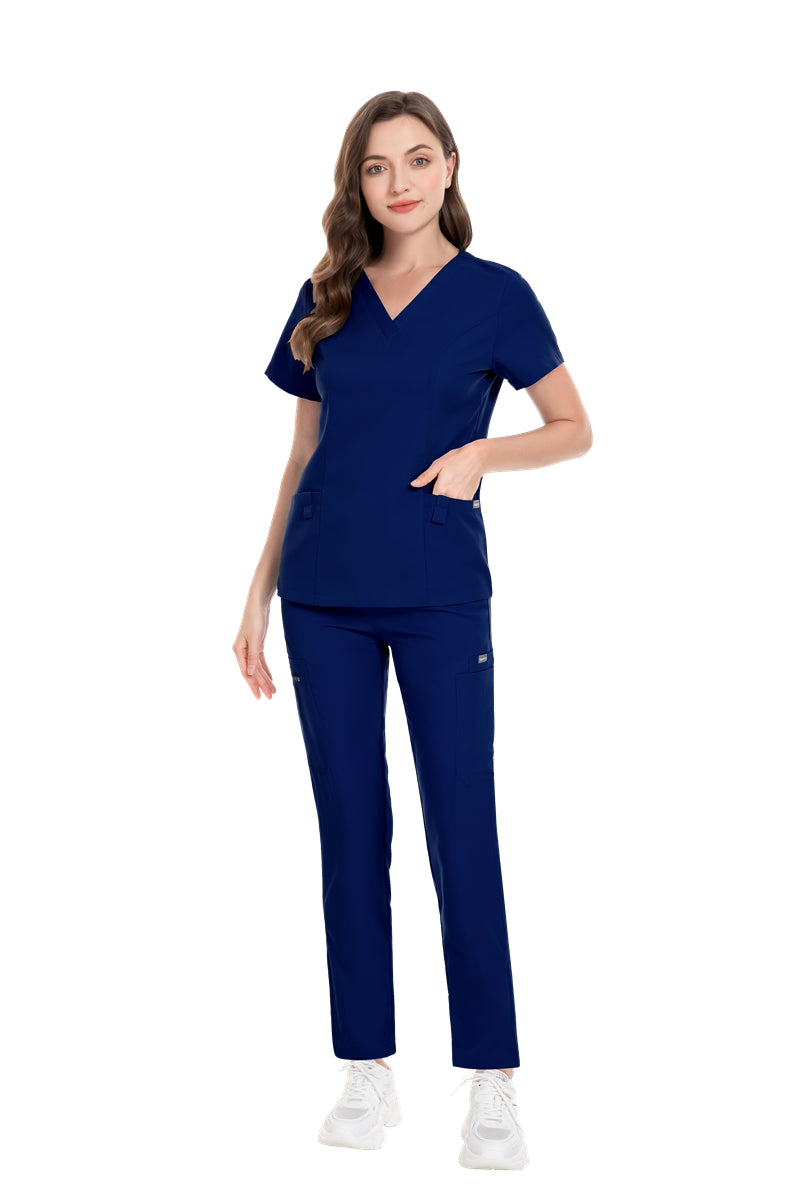 Women’s Medical Scrub Set – Navy