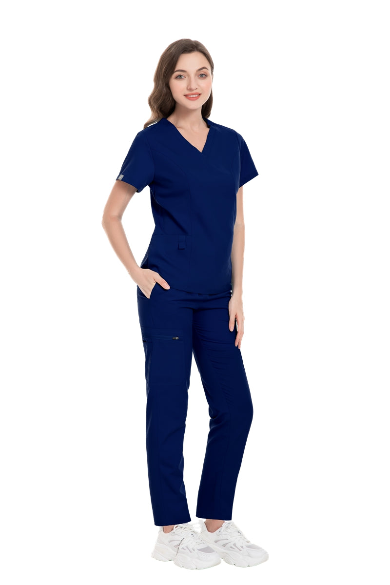 Women’s Medical Scrub Set – Navy