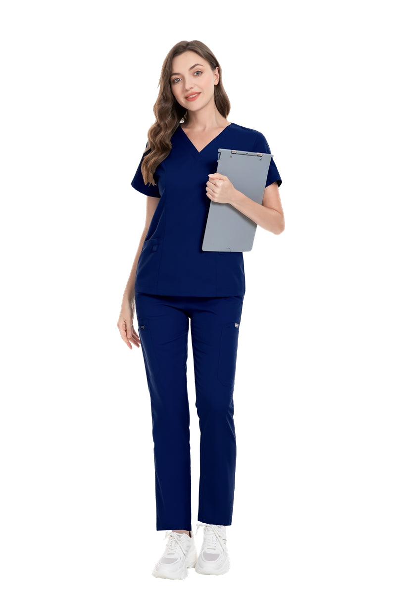 Women’s Medical Scrub Set – Navy