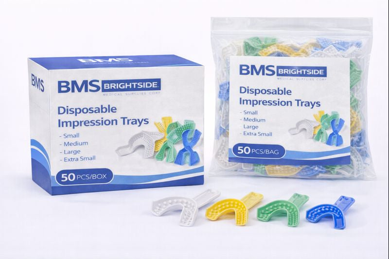 Disposable Impression Trays – All Sizes (10 pcs)