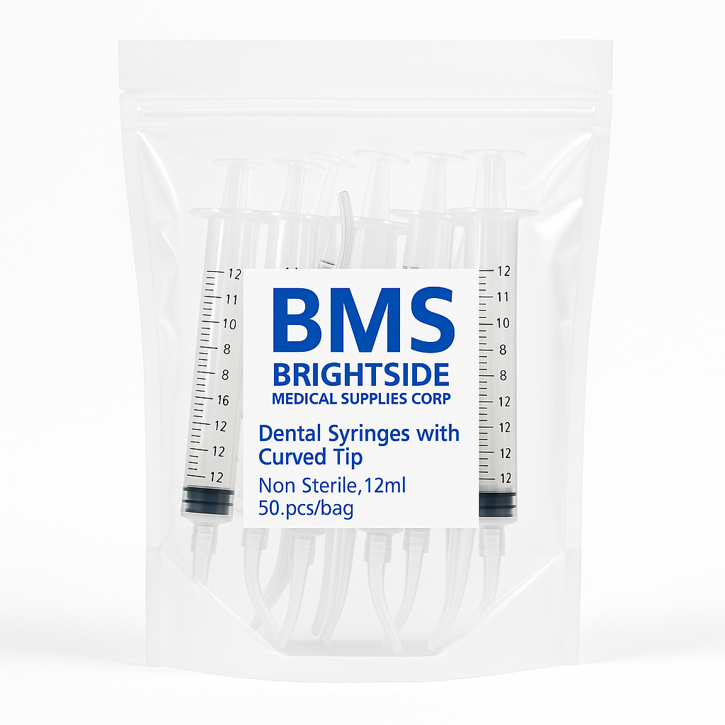 Curved Utility Syringes – 12 mL (Box of 50)