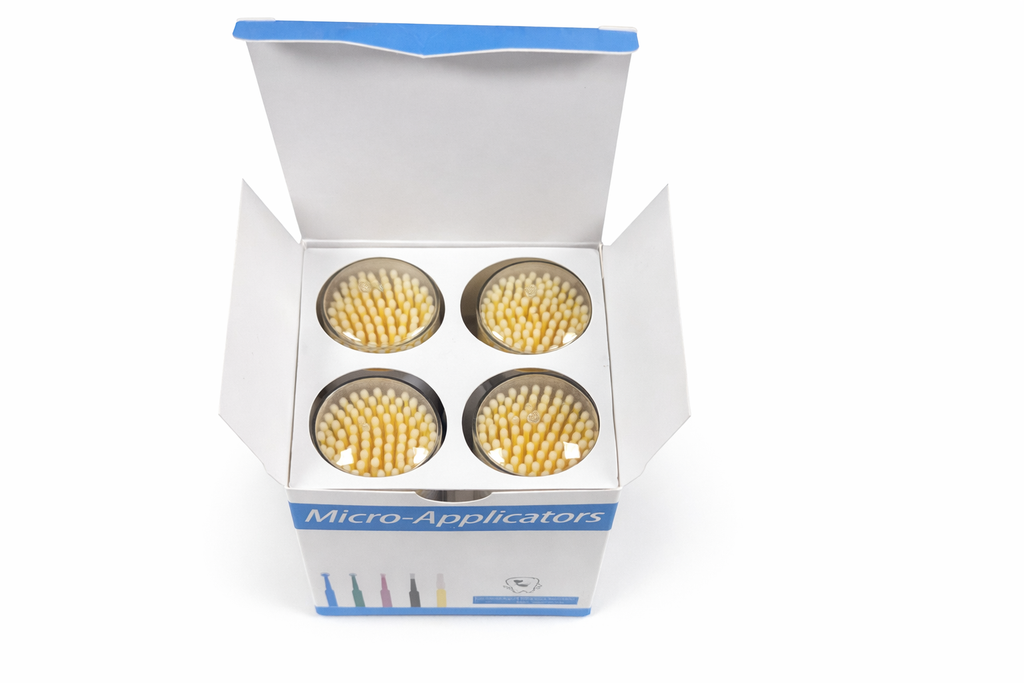Micro-Brush Applicators – Disposable (100 pcs per Bottle, 4 Bottles per Box)