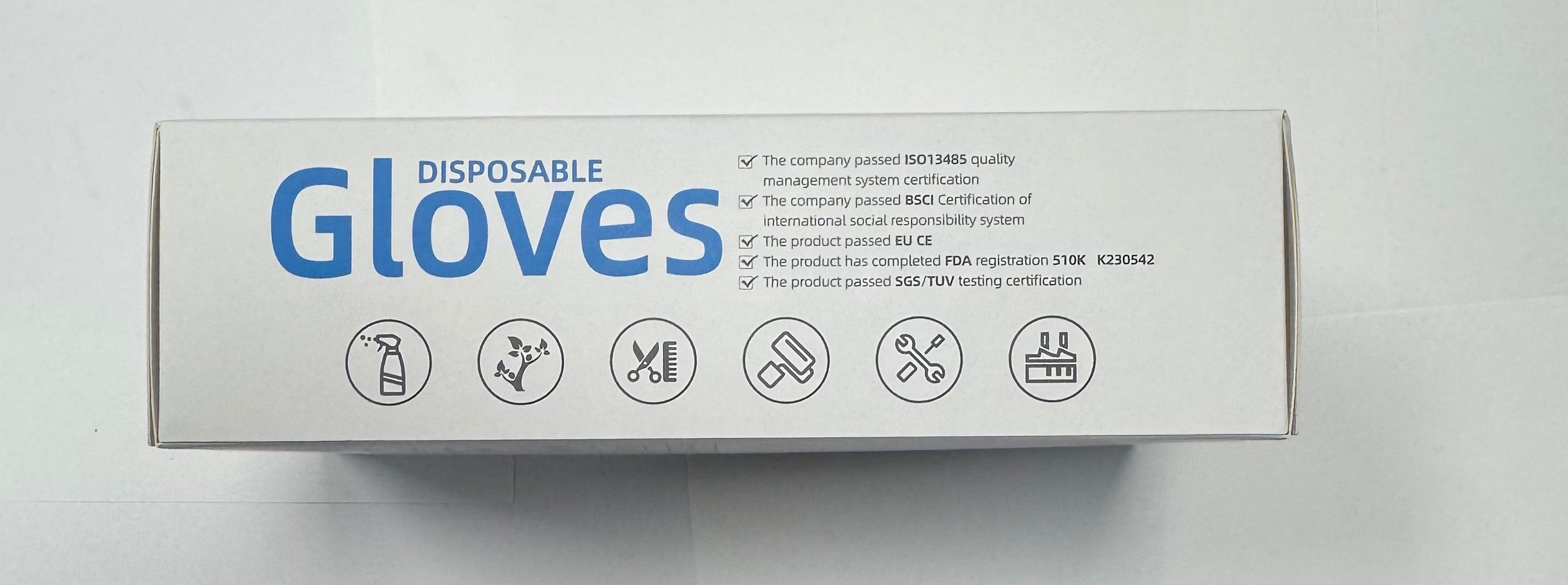 Purple Nitrile Exam Gloves – 4 Mil, Powder-Free (Box of 100)