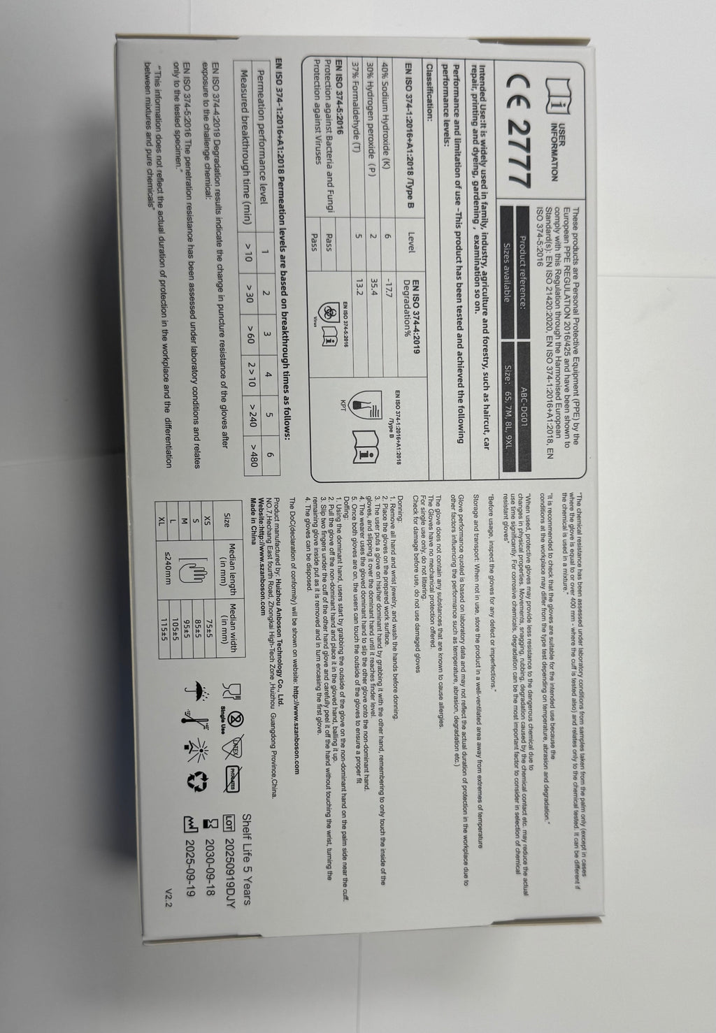 Purple Nitrile Exam Gloves – 4 Mil, Powder-Free (Box of 100)