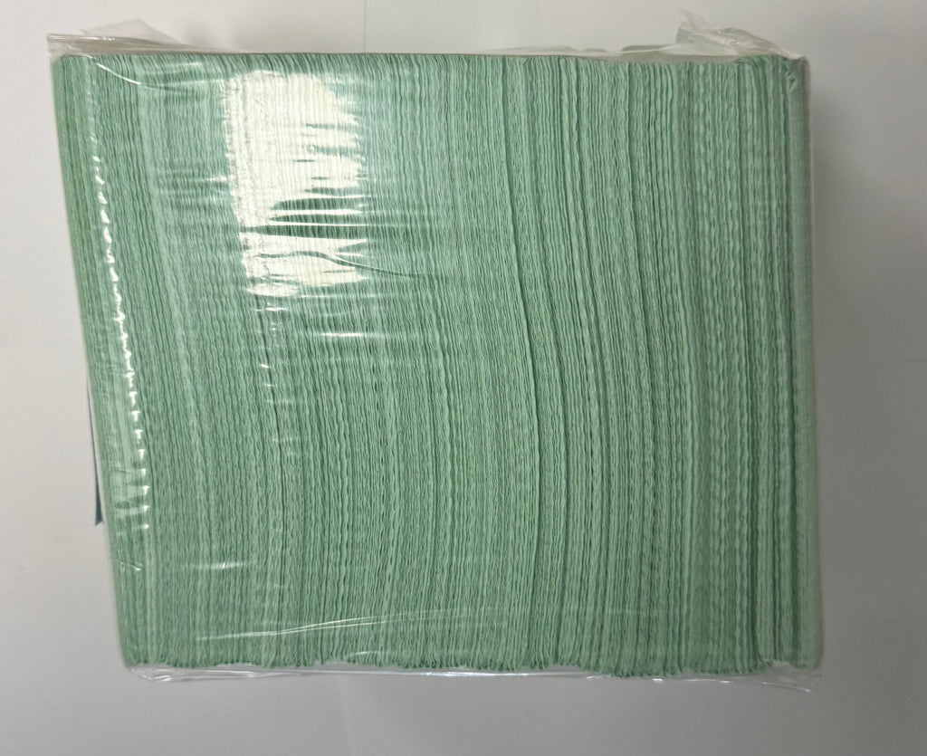 Patient Bibs 13″ × 18″ – 3-Ply Disposable (Case of 500)