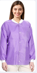 Disposable Lab Jackets, Pack of 10