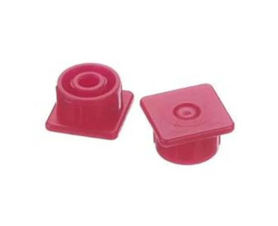 Syringe Tip Cap Multi-AD Red Luer Lock For Syringe ( Case of 500)