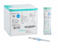 Peripheral IV Catheter Introcan Safety 22 Gauge 1 Inch Polyurethane Straight Hub Non Blood Control Passive Safety