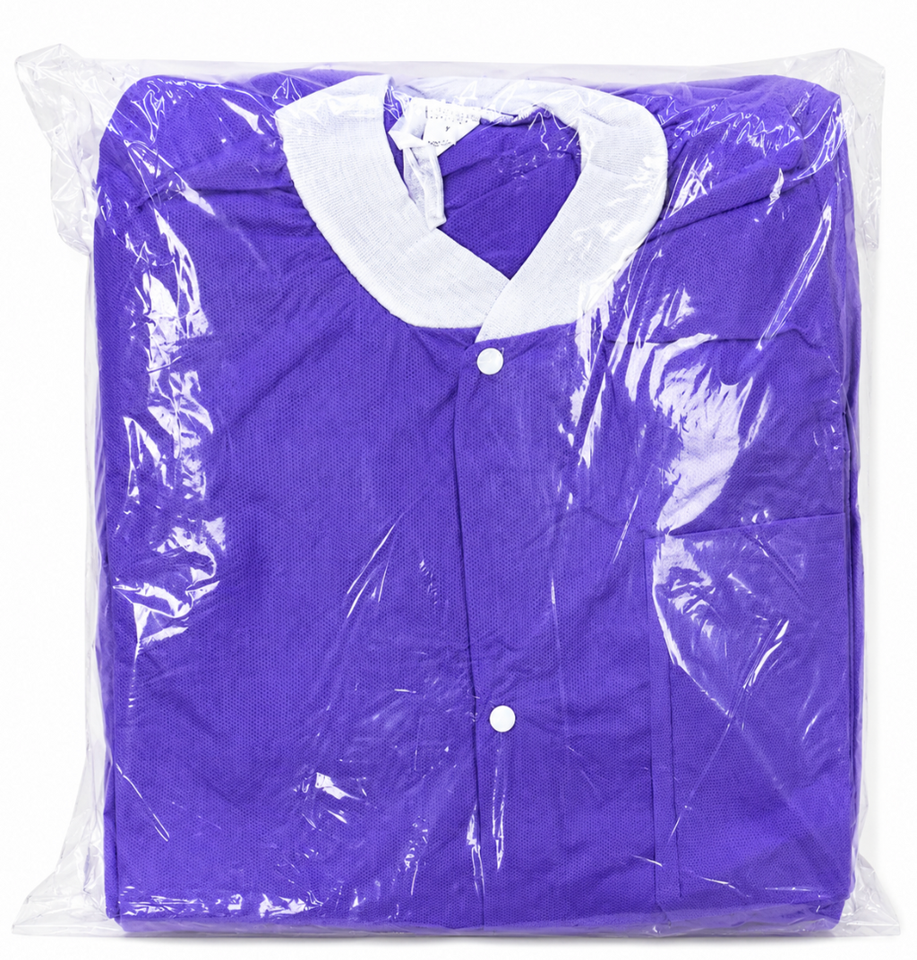 Disposable Lab Jackets, Pack of 10