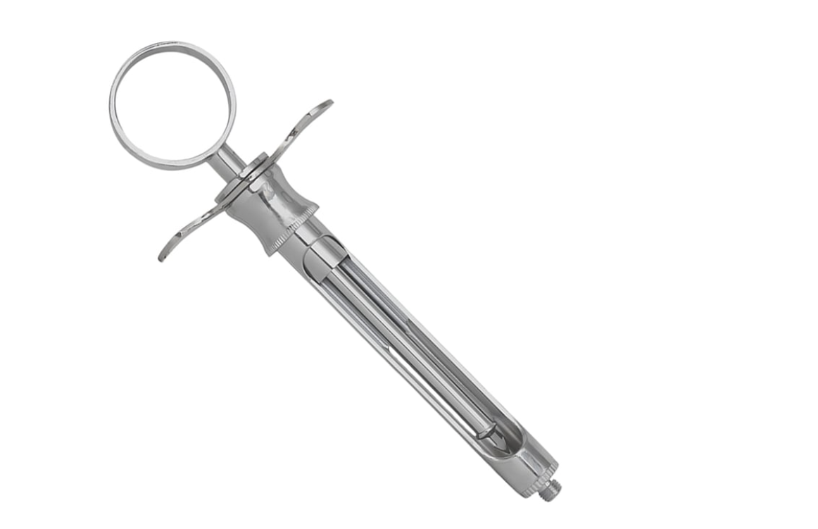 Aspirating Syringe, 1.8cc, 1/Pk