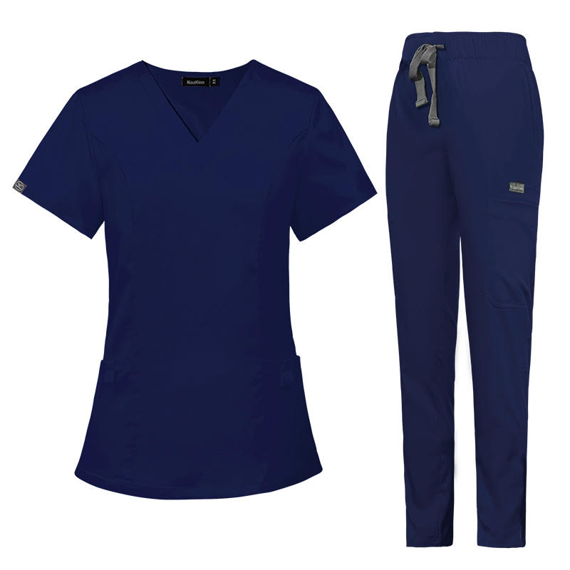 Women’s Medical Scrub Set – Navy